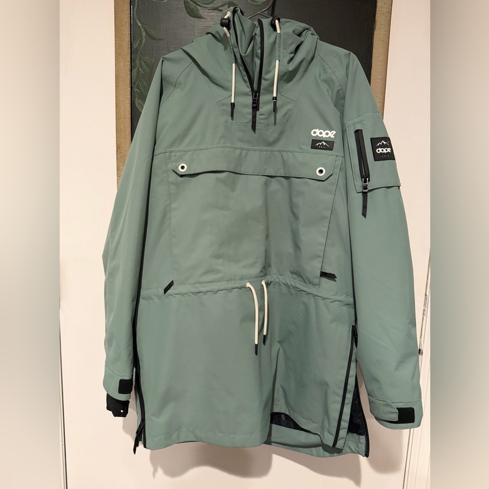 DOPE Black and Mint Jacket
